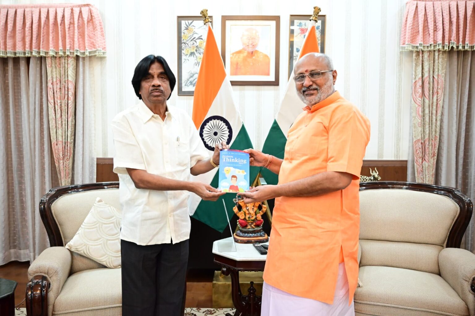 Prof.Balagurusamy assumes office as advisor to Jharkhand Governor ...